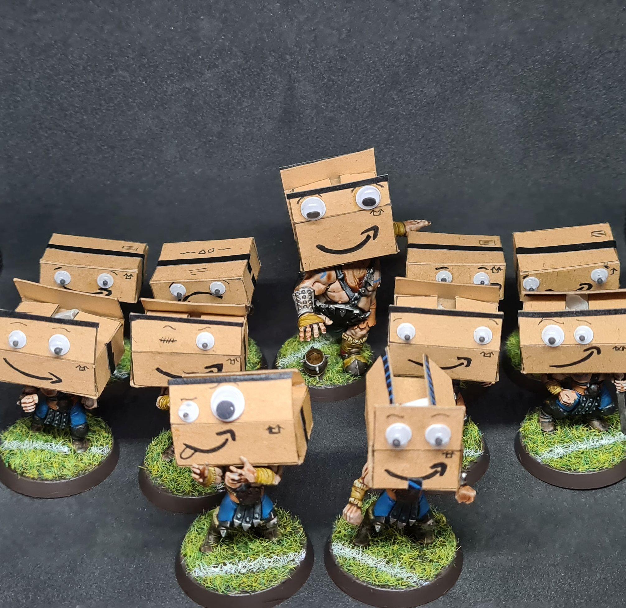 Amazon, Blood Bowl, Humor, Silly Amazon Blood Bowl Team Gallery